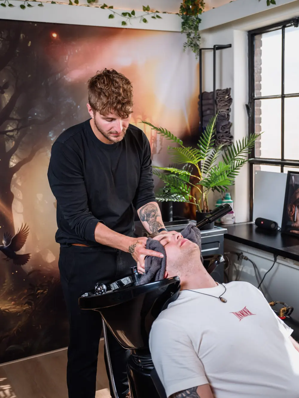 Wassen & ontspannen – Barber Crow Nieuwegein