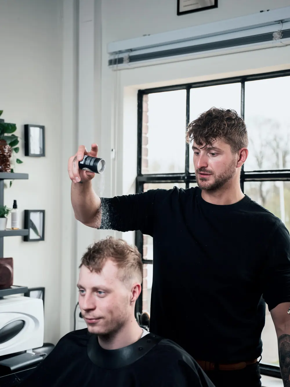 De laatste styling – Barber Crow Nieuwegein